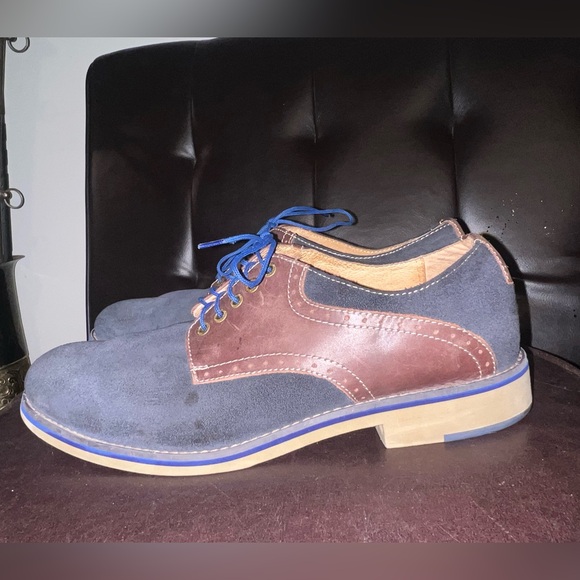 Johnston & Murphy suede leather saddle oxfords size 9.5 - Picture 5 of 10